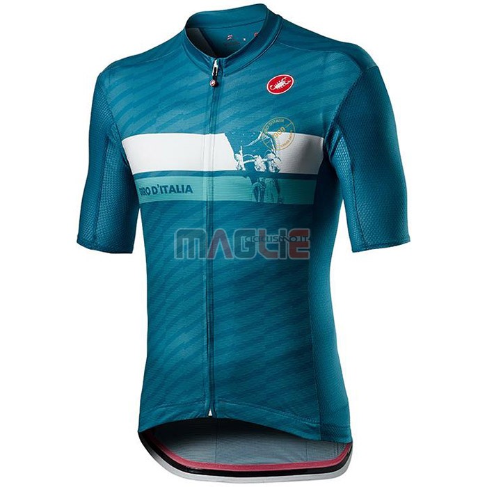 Maglia Giro d'Italia Manica Corta 2020 Celeste